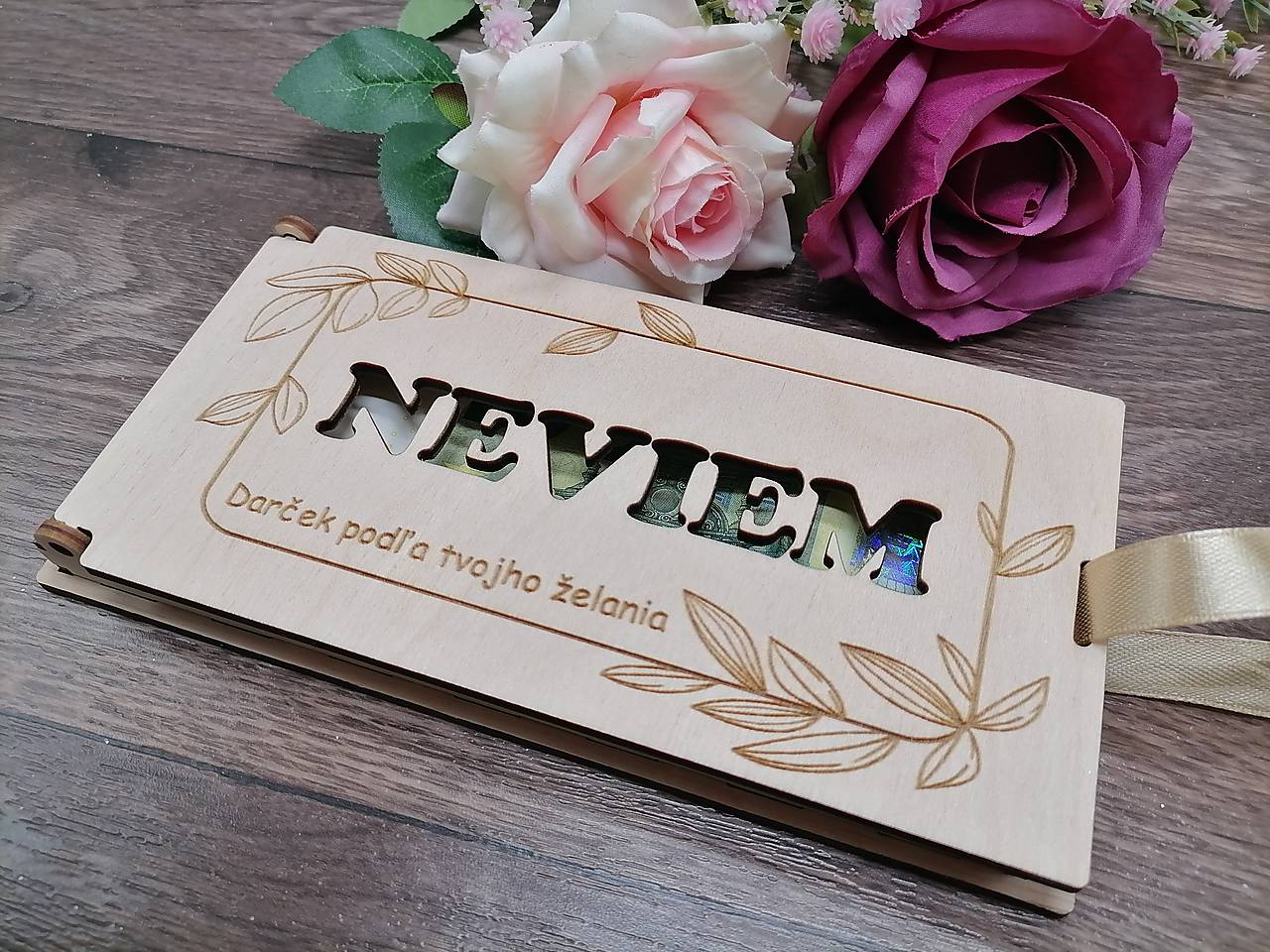 Obálka na peniaze neviem 