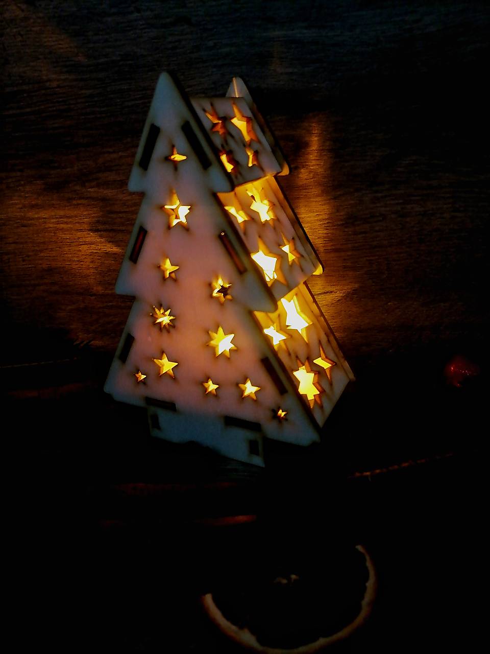 Vianočný stromček svietiaci 15cm
