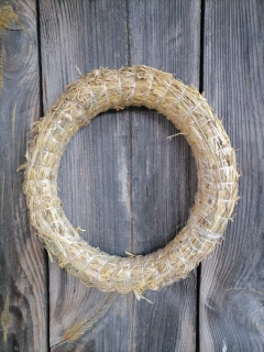 Slamený veniec 30cm