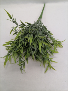 Konárik zelené lístky poprášené