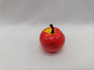 Dekoračné jabĺčko červené 3cm
