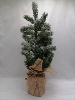 3D umelý stromček zasnežený 42cm