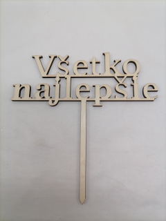 Zápich všetko najlepšie