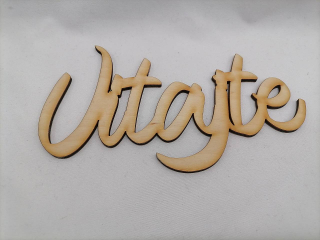 Nápis vitajte 10cm
