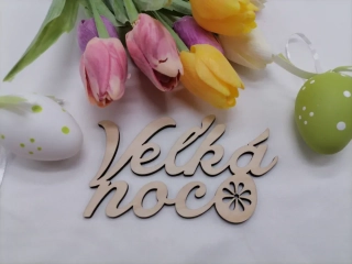 Nápis Veľká noc