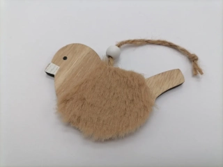 Vtáčik s hnedou kožušinkou