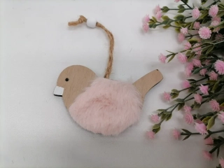 Vtáčik s ružovou kožušinkou