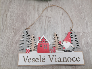 Tabuľka Veselé Vianoce
