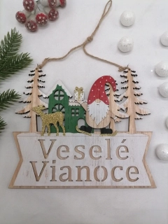 Tabuľka Veselé Vianoce