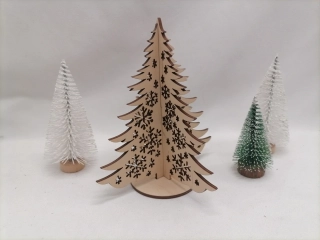 Drevený stromček 3D