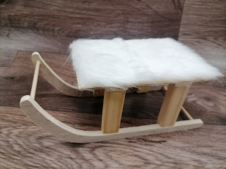 Sánky s kožušinkou