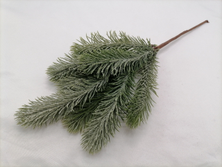 Vetvička 3D čečinka omrznutá 40cm