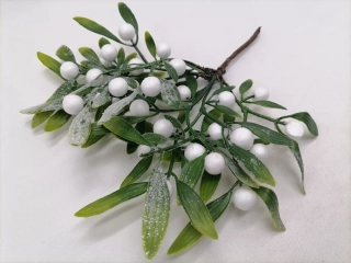 Konárik imelo s bielymi bobuľkami 23cm