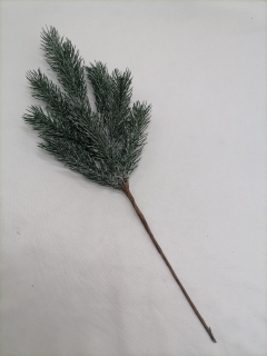 Čečinový konárik poprášený 35cm